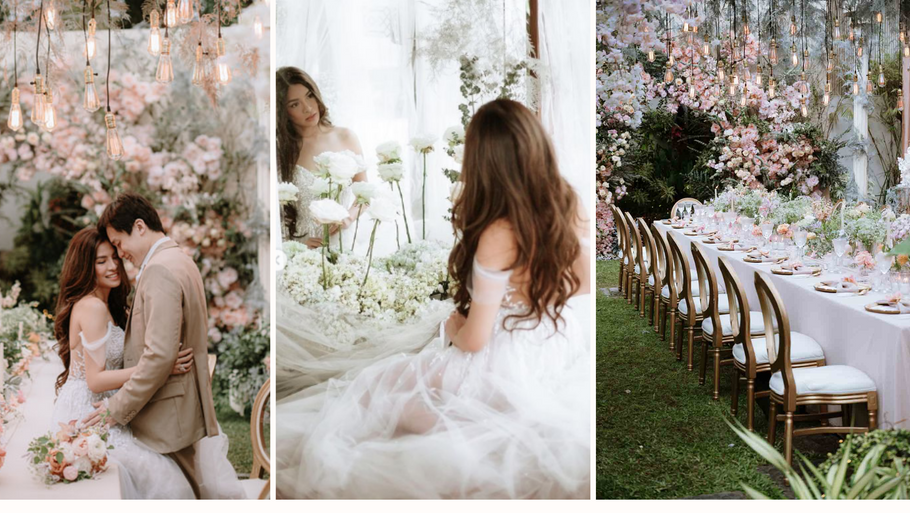 From Dressing Up Brides to Being the Bride: Patricia Santos of PS OFFICIEL is now married!