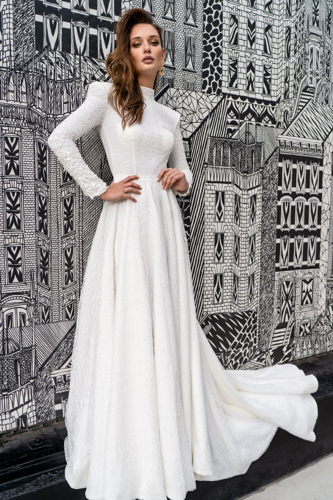 NYC 'Cloe' Elly Haute Couture RTW 059-645 Ready To Wear European Bridal Wedding Gown Designer Philippines