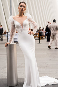 NYC 'Bonnie' Elly Haute Couture RTW 063-480 Ready To Wear European Bridal Wedding Gown Designer Philippines