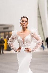 NYC 'Bonnie' Elly Haute Couture RTW 063-480 Ready To Wear European Bridal Wedding Gown Designer Philippines