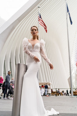 NYC 'Bonnie' Elly Haute Couture RTW 063-480 Ready To Wear European Bridal Wedding Gown Designer Philippines