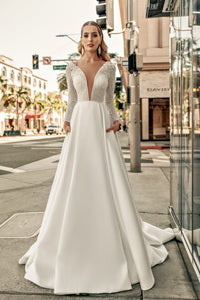 Los Angeles 'Cameron' Elly Haute Couture RTW 080-405 Ready To Wear European Bridal Wedding Gown Designer Philippines