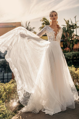 Los Angeles 'Vera' Elly Haute Couture RTW 083-425 Ready To Wear European Bridal Wedding Gown Designer Philippines