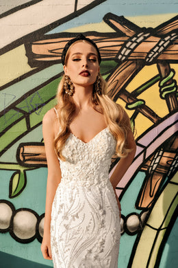 Los Angeles 'Ingrid' Elly Haute Couture RTW 100-460 Ready To Wear European Bridal Wedding Gown Designer Philippines