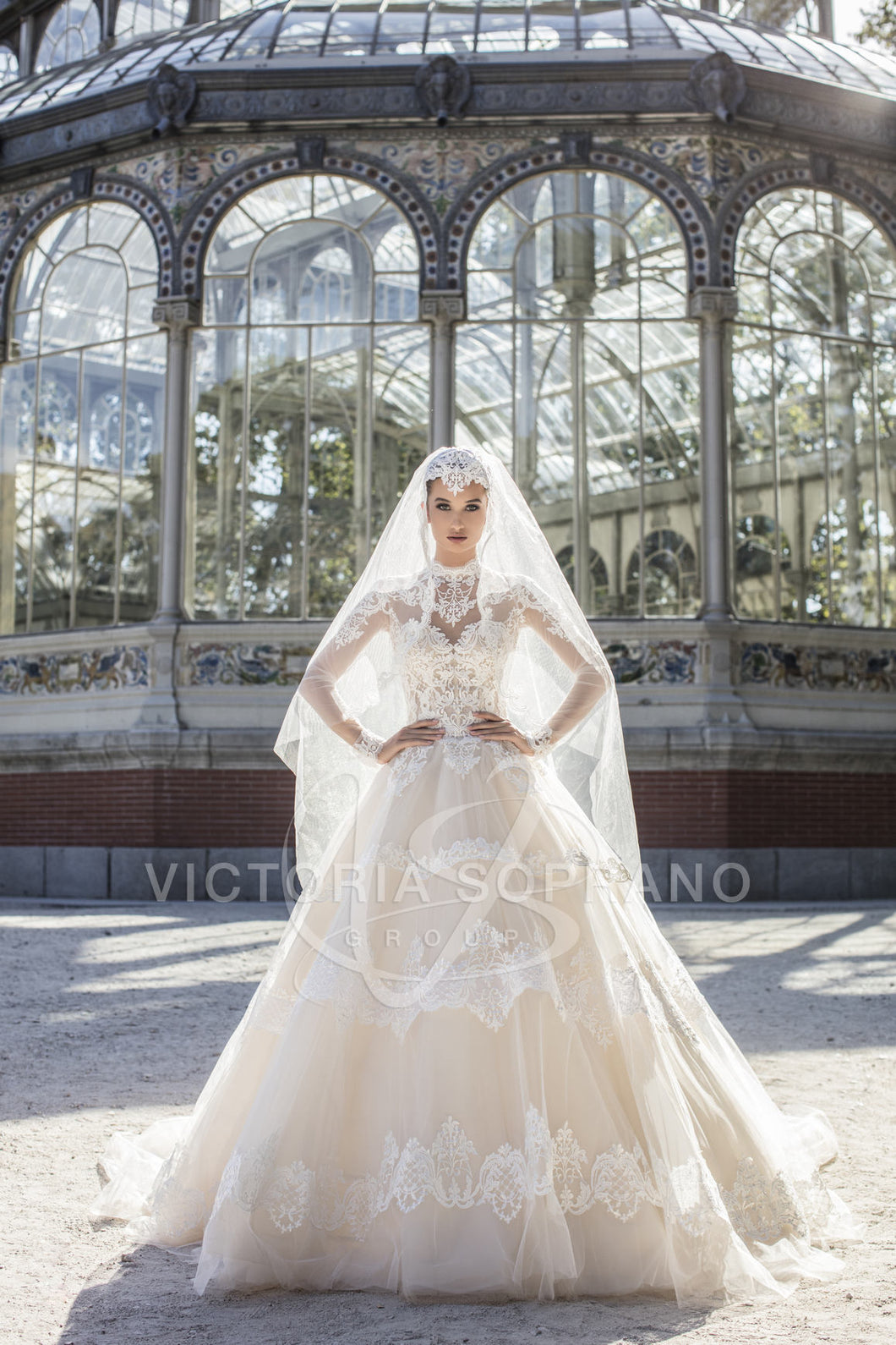 The One Collection 'Monique' Victoria Soprano RTW 16218-414 Ready To Wear European Bridal Wedding Gown Designer Philippines