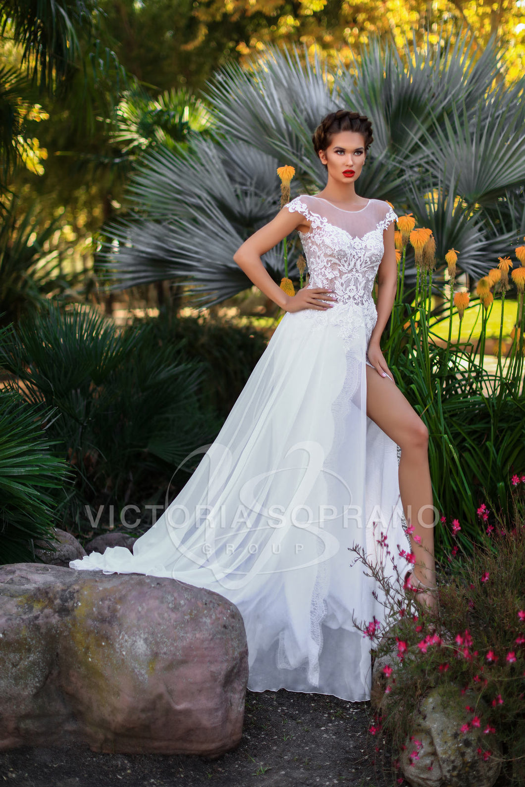 The One Collection 'Celine' Victoria Soprano RTW 16318-316 Ready To Wear European Bridal Wedding Gown Designer Philippines