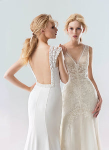 White Wind 'Grace' Papilio Bridal RTW 18-1901L-190 Ready To Wear European Bridal Wedding Gown Designer Philippines