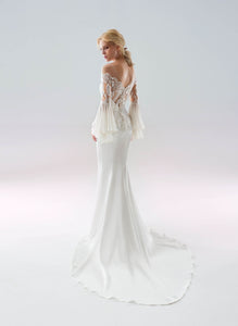 White Wind 'Sirroko' Papilio Bridal RTW 18-1902L-285 Ready To Wear European Bridal Wedding Gown Designer Philippines