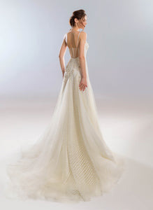 White Wind 'Ivanna' Papilio Bridal RTW 1901L-435 Ready To Wear European Bridal Wedding Gown Designer Philippines