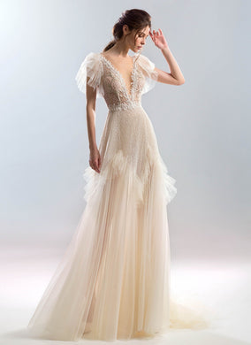 White Wind 'Crystal' Papilio Bridal RTW 1907L-310 Ready To Wear European Bridal Wedding Gown Designer Philippines