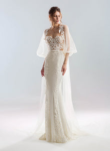 White Wind 'Izabella' Papilio Bridal RTW 1910L-350 Ready To Wear European Bridal Wedding Gown Designer Philippines