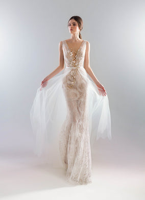 White Wind 'Ehmeya' Papilio Bridal RTW 1923-360 Ready To Wear European Bridal Wedding Gown Designer Philippines