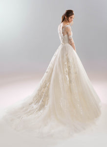 White Wind 'Shine of Rain' Papilio Bridal RTW 1930L-560 Ready To Wear European Bridal Wedding Gown Designer Philippines