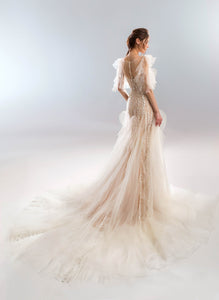 White Wind 'Vortex' Papilio Bridal RTW 1931L-365 Ready To Wear European Bridal Wedding Gown Designer Philippines