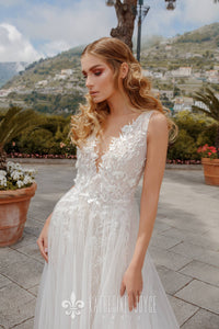 Napoli 'Rouz' Katherine Joyce Paris RTW 16032-405 Ready To Wear European Bridal Wedding Gown Designer Philippines