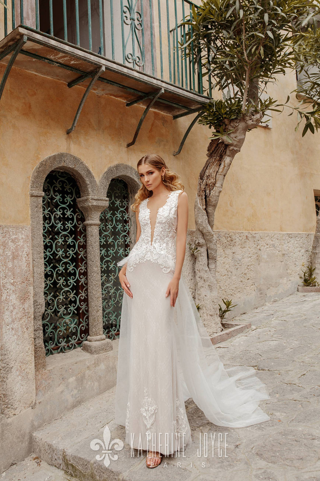 Napoli 'Greta' Katherine Joyce Paris RTW 16033-355 Ready To Wear European Bridal Wedding Gown Designer Philippines