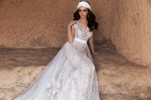 Wind Desert 'Agriates' Katherine Joyce Paris RTW T 214-293 Ready To Wear European Bridal Wedding Gown Designer Philippines