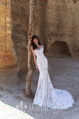 Wind Desert 'Black Rock' Katherine Joyce Paris RTW T 212-439 Ready To Wear European Bridal Wedding Gown Designer Philippines