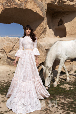 Wind Desert 'Chalbi' Katherine Joyce Paris RTW O 05-253 Ready To Wear European Bridal Wedding Gown Designer Philippines