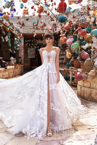 Wind Desert 'Dechna' Katherine Joyce Paris RTW O 06-363 Ready To Wear European Bridal Wedding Gown Designer Philippines