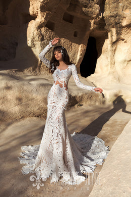 Wind Desert 'Gebi' Katherine Joyce Paris RTW T 216-353 Ready To Wear European Bridal Wedding Gown Designer Philippines