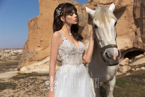 Wind Desert 'Ordos' Katherine Joyce Paris RTW T 206-199 Ready To Wear European Bridal Wedding Gown Designer Philippines