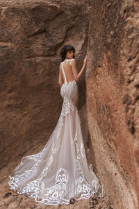 Wind Desert 'Romlat' Katherine Joyce Paris RTW T-203-368 Ready To Wear European Bridal Wedding Gown Designer Philippines