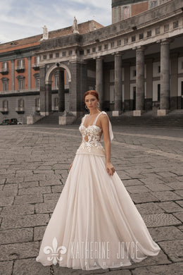 Muse in Naples 'Astraya' Katherine Joyce Paris RTW 01201-310 Ready To Wear European Bridal Wedding Gown Designer Philippines