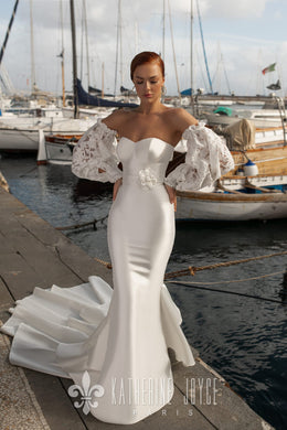 Muse in Naples 'Cloudi' Katherine Joyce Paris RTW 06201-330 Ready To Wear European Bridal Wedding Gown Designer Philippines