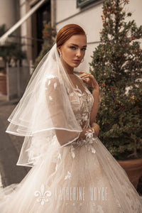 Muse in Naples 'Alfradita' Katherine Joyce Paris RTW 07201-380 Ready To Wear European Bridal Wedding Gown Designer Philippines