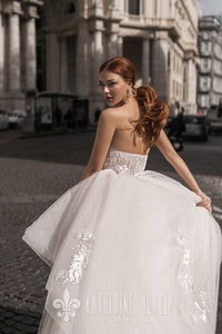 Muse in Naples 'KAYA' Katherine Joyce Paris RTW 09201-375 Ready To Wear European Bridal Wedding Gown Designer Philippines