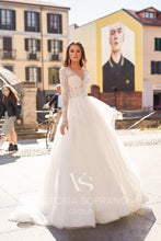 Load image into Gallery viewer, Star of Milan &#39;Mary&#39; Victoria Soprano RTW 24520-345 Ready To Wear European Bridal Wedding Gown Designer Philippines