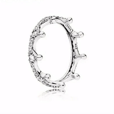 Pandora Silver Ring With Stone  92.5 Italy silver