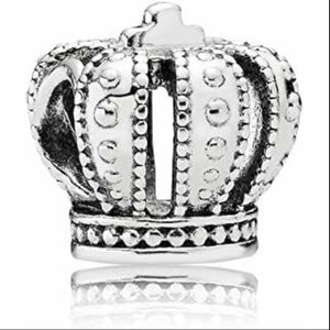 Crown Pandora charm 92.5 Italy silver