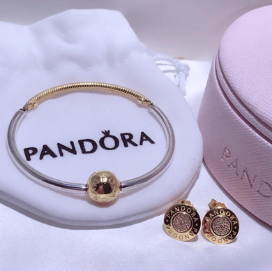 Pandora Gold Sets 92.5 Italy silver