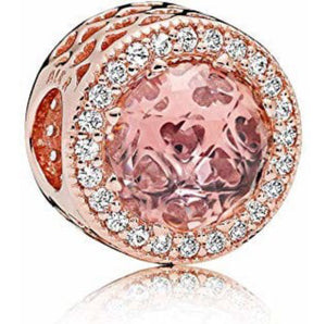 Rose gold Pandora charm 92.5 Italy silver