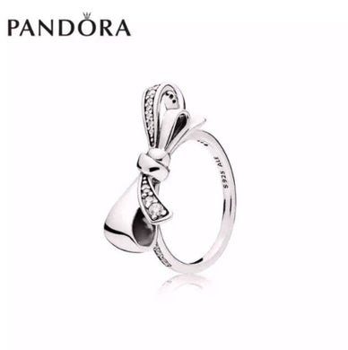 Ribbon Ring Pandora  92.5 Italy silver