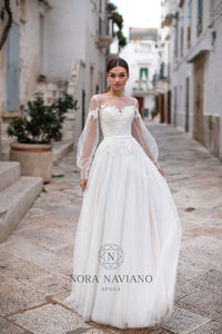 Italian Dream 'Marianna' Nora Naviano Sposa RTW 18312-276 Ready To Wear European Bridal Wedding Gown Designer Philippines