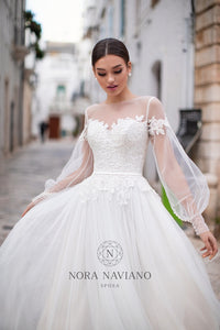 Italian Dream 'Marianna' Nora Naviano Sposa RTW 18312-276 Ready To Wear European Bridal Wedding Gown Designer Philippines