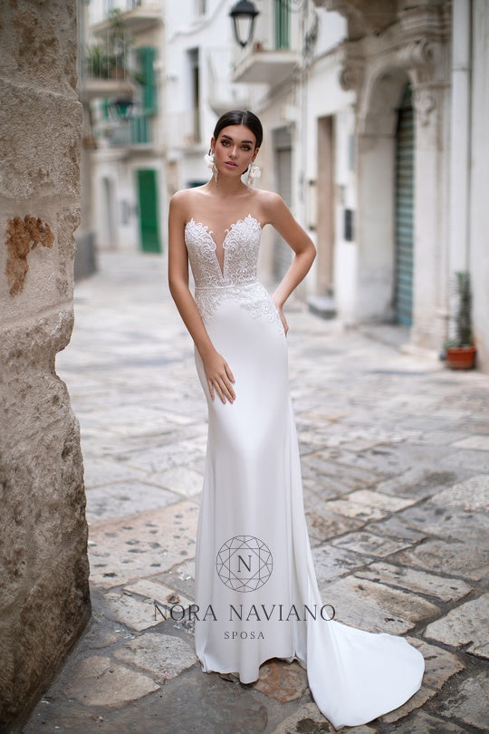 Italian Dream 'Marsha' Nora Naviano Sposa RTW 18322-400 Ready To Wear European Bridal Wedding Gown Designer Philippines