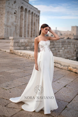 Italian Dream 'Matina' Nora Naviano Sposa RTW 19008-212 Ready To Wear European Bridal Wedding Gown Designer Philippines