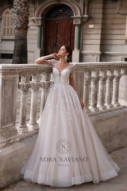 Italian Dream 'Maxime' Nora Naviano Sposa RTW 20008-450 Ready To Wear European Bridal Wedding Gown Designer Philippines