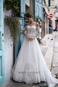 Italian Dream 'Mercy' Nora Naviano Sposa RTW 20019-371 Ready To Wear European Bridal Wedding Gown Designer Philippines