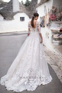 Italian Dream 'Milana' Nora Naviano Sposa RTW 20025-480 Ready To Wear European Bridal Wedding Gown Designer Philippines