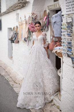 Italian Dream 'Milana' Nora Naviano Sposa RTW 20025-480 Ready To Wear European Bridal Wedding Gown Designer Philippines