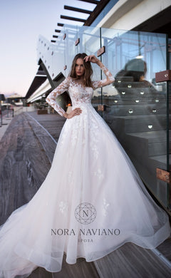 Voyage 'Valleta' Nora Naviano Sposa RTW 17309-00 Ready To Wear European Bridal Wedding Gown Designer Philippines