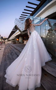 Voyage 'Valleta' Nora Naviano Sposa RTW 17309-00 Ready To Wear European Bridal Wedding Gown Designer Philippines