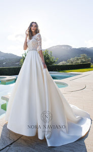 Voyage 'Valley' Nora Naviano Sposa RTW 17317-00 Ready To Wear European Bridal Wedding Gown Designer Philippines