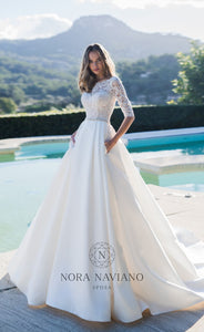 Voyage 'Valley' Nora Naviano Sposa RTW 17317-00 Ready To Wear European Bridal Wedding Gown Designer Philippines