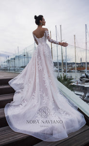 Voyage 'Vanda' Nora Naviano Sposa RTW 17319-00 Ready To Wear European Bridal Wedding Gown Designer Philippines